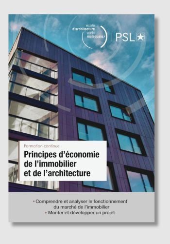Principes économie immobilier